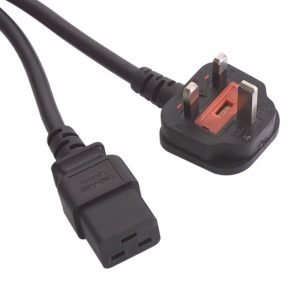 DÂY NGUỒN UK-C19, 16A-250V (LOẠI TỐT)