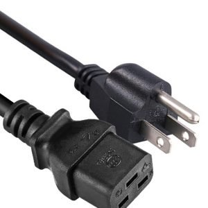 DÂY NGUỒN US-C19, 16A-250V, 2.0m (Loại thường)