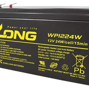 ẮC QUY KÍN KHÍ (VRLA AGM) LONG 12V-6Ah, WP1224W (SLIM)