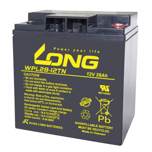 ẮC QUY KÍN KHÍ (VRLA AGM) LONG 12V-28Ah, WPL28-12T